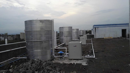 美能能源科技一举拿下马安中学【空气能热水器】工程