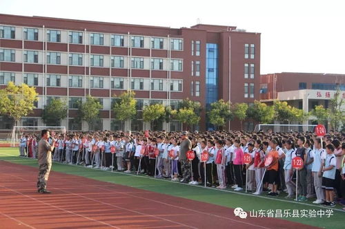 昌乐县实验中学 去岁峥嵘硕果飘 今朝蓄势逐浪高