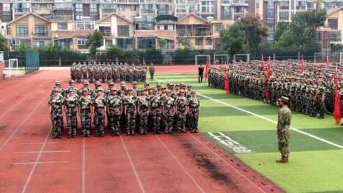 六安中学2024级全体新生集结完毕,请检阅