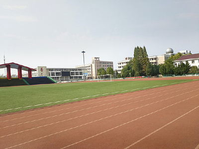 中学校园操场