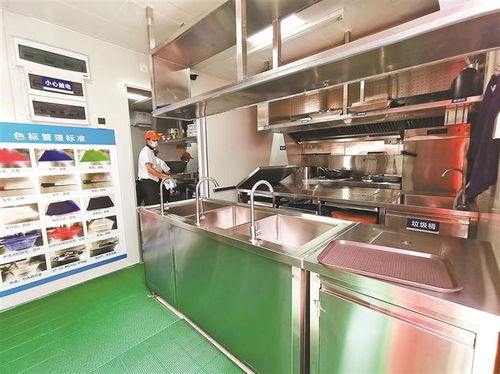 深圳启用国内首个 可移动模块化厨房